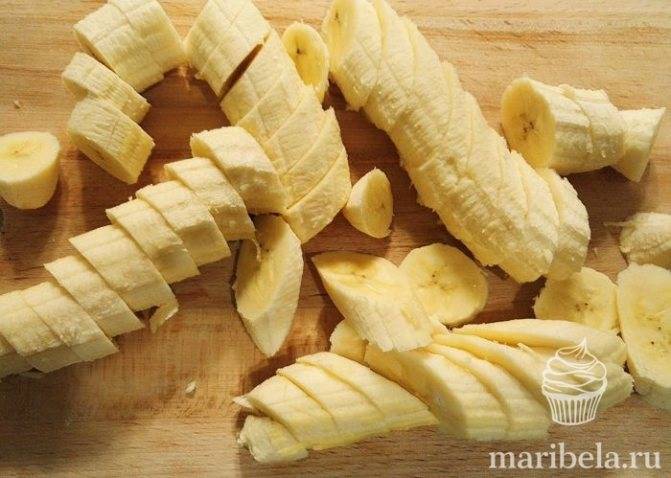 Банановый крем для торта