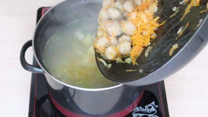 Рецепты грибных супов с фрикадельками