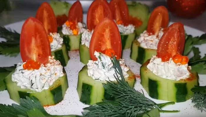 Закуски на праздничный стол