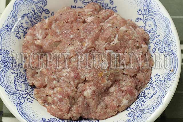 Стожки из фарша