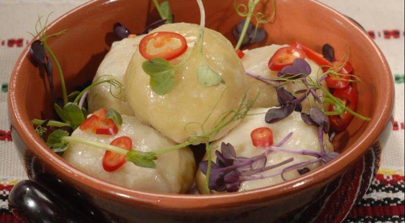 Куриный суп с клецками