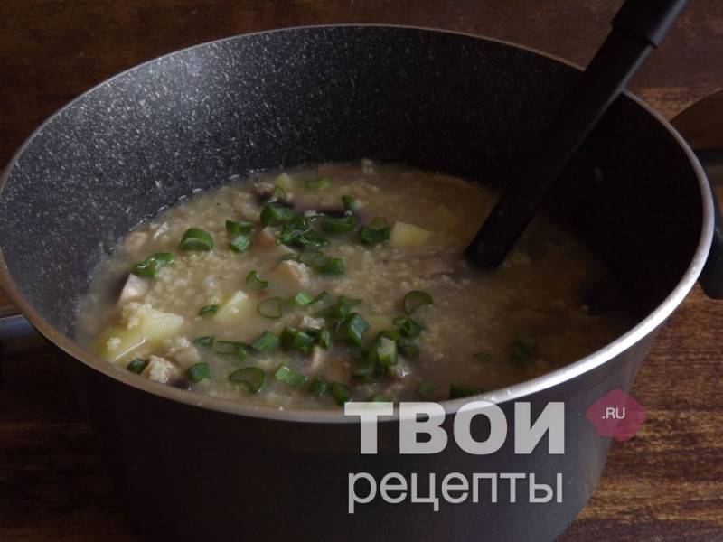 Запеканка из пшенной каши