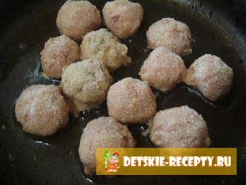 Фрикадельки с рисом рецепт