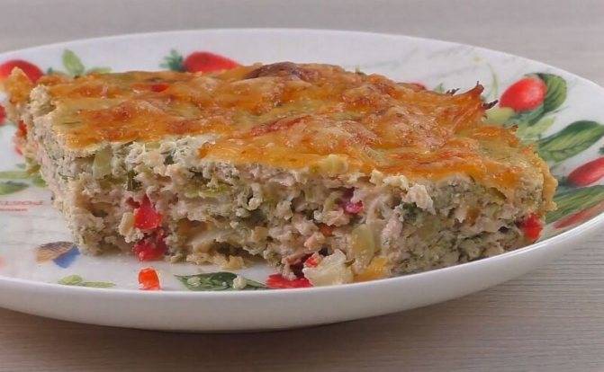 Запеканка из кабачков
