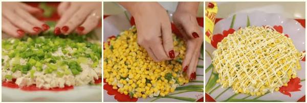 Вкусные салаты с грибами. 7 простых и подробных рецептов на день рождения и новый год