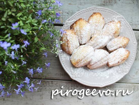 "мадлен" (печенье): классический рецепт