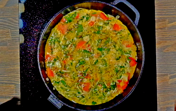 20 рецептов вкусных омлетов с помидорами и молоком на сковороде