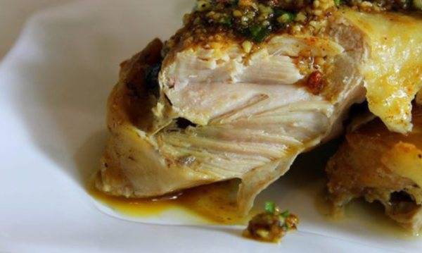 Курица кусочками в духовке