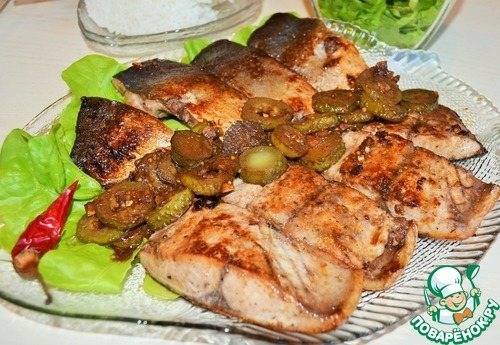 Макароны с сыром фета и овощами