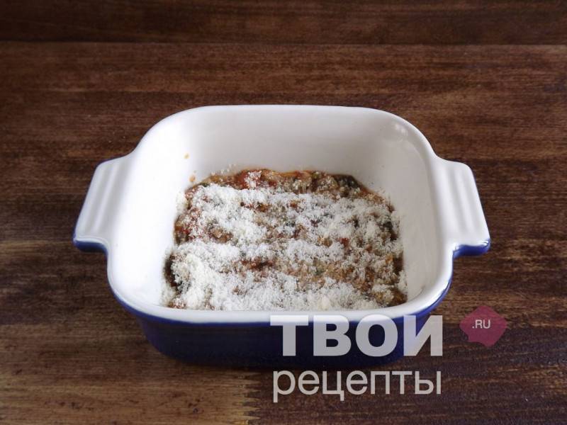 Баклажаны в духовке с помидорами и сыром