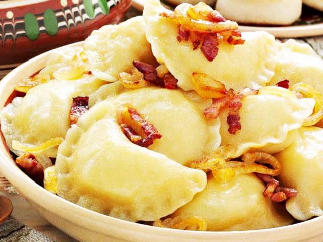 Вареники с картошкой