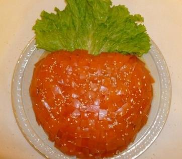 Салат “клубничка”