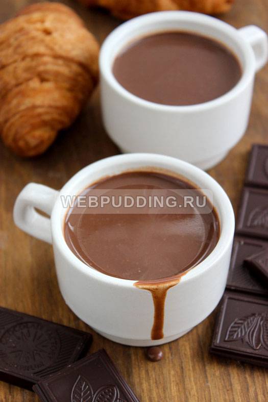 Как приготовить горячий шоколад рецепт с фото