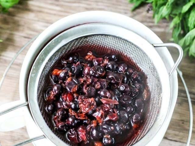 Морс из черники: рецепт