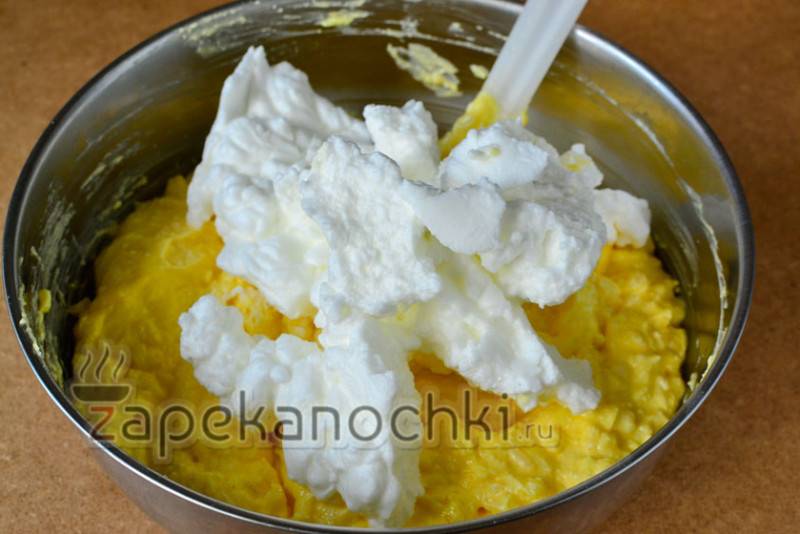 Рисовая запеканка с яблоками в мультиварке