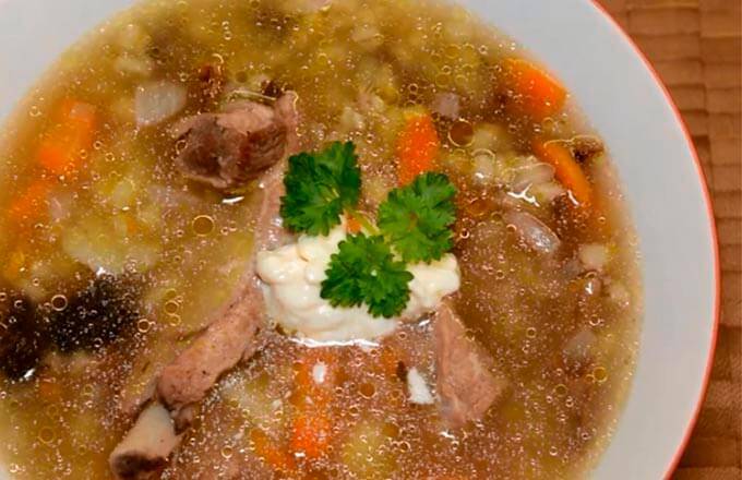 Рецепты супов с консервированными шампиньонами
