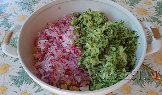 Вкусные рецепты классической окрошки на квасе
