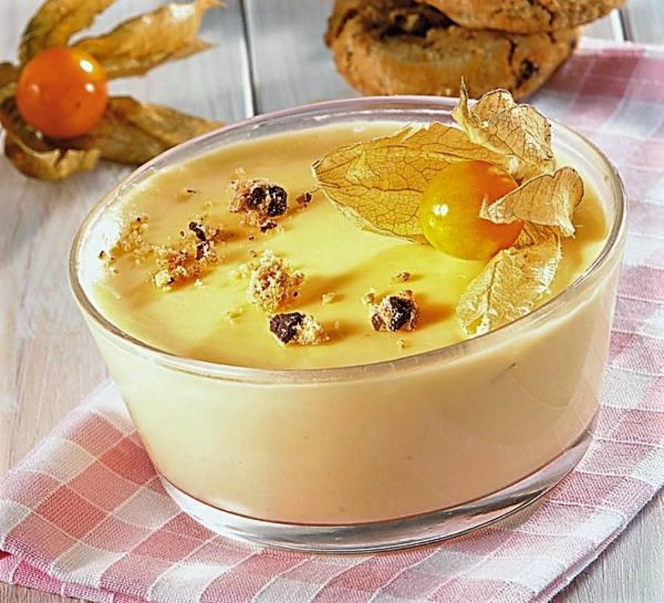 Десерт из ряженки