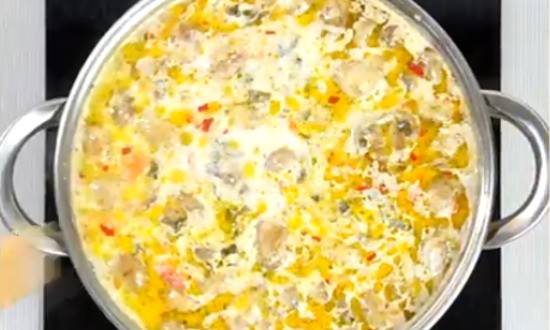 Рецепты супов с консервированными шампиньонами