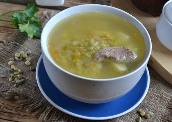 Классическая шурпа из свинины