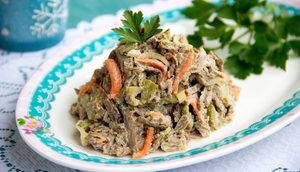 Вкусные салаты на новый год 2021 из печени