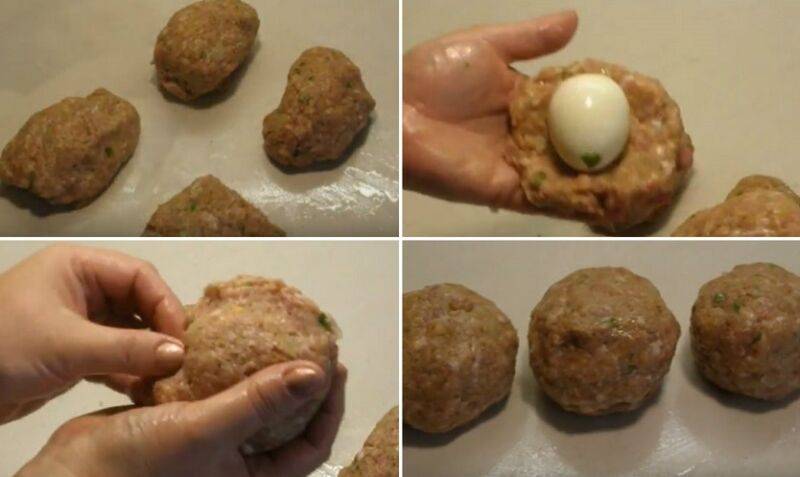 Котлеты куриные с грибами