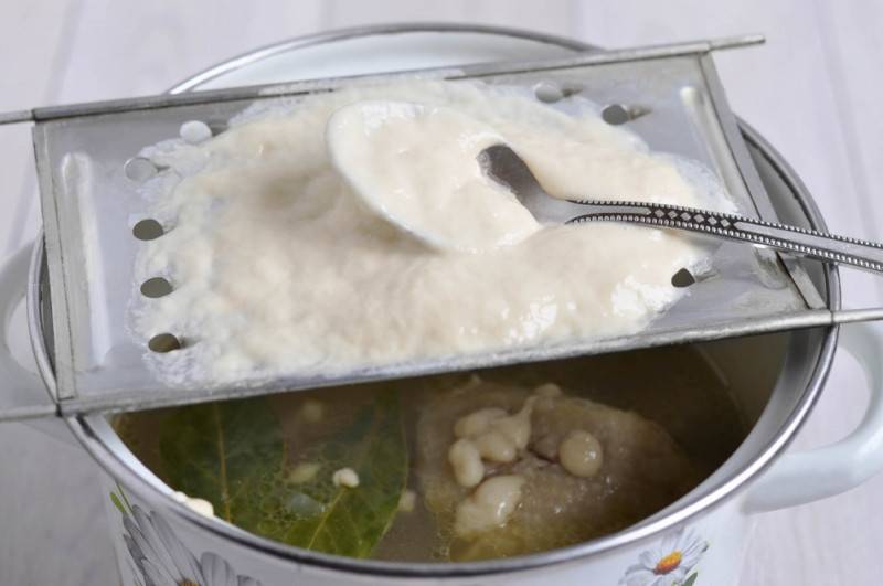 Домашняя лапша с курицей
