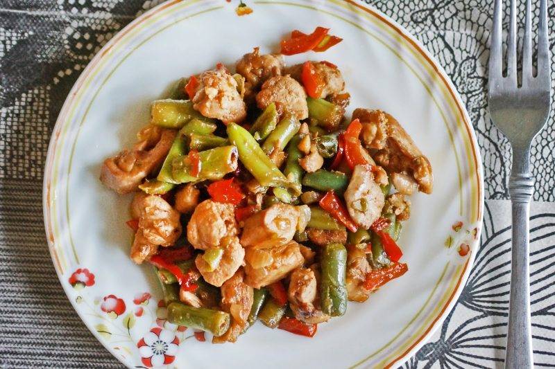 Блюда из стручковой фасоли