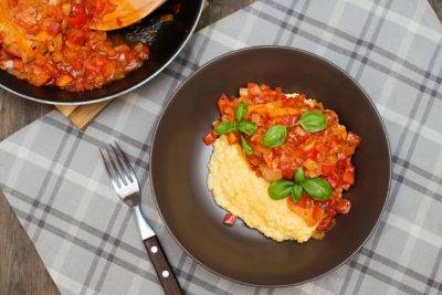 Кукурузная каша на молоке