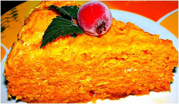Запеканки овощные