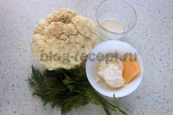 Суп с плавленым сыром