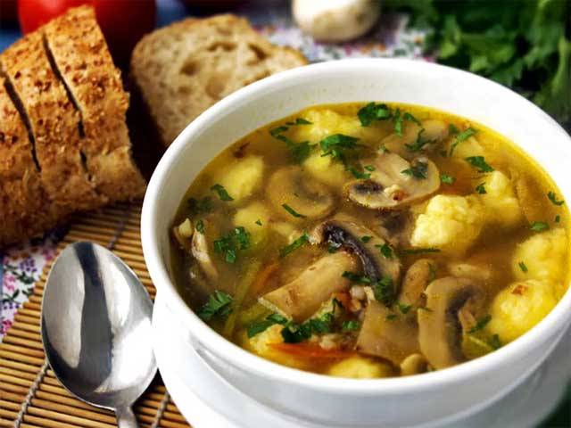 Грибной суп: 14 самых вкусных рецептов приготовления