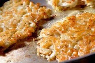Картофельные драники с грибами