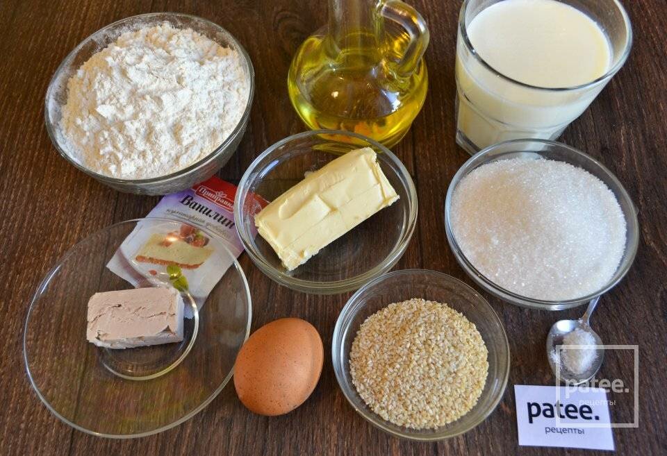 Вкусный рецепт булочек с кунжутом