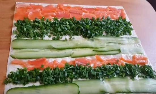 Рулеты из лаваша