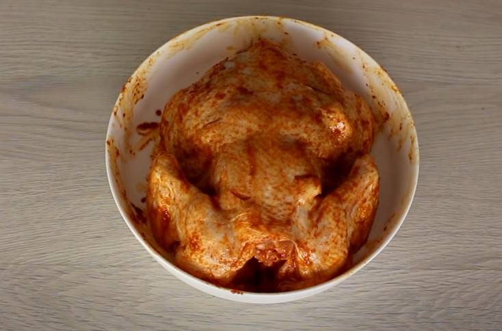 Курица с картошкой в духовке
