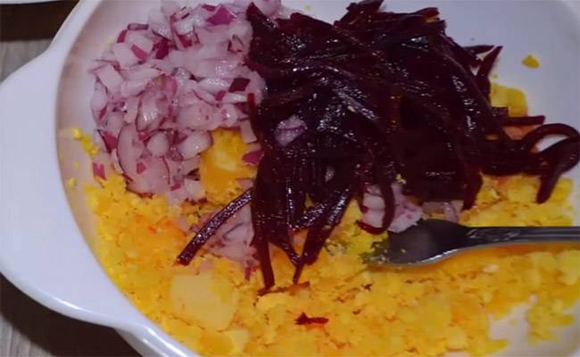 Селедка под шубой рецепт классический