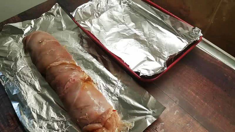 Рулет из омлета