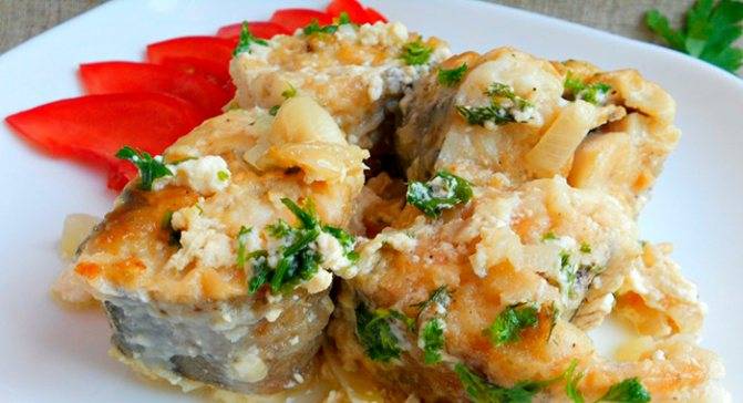 Хек, жареный в кляре
