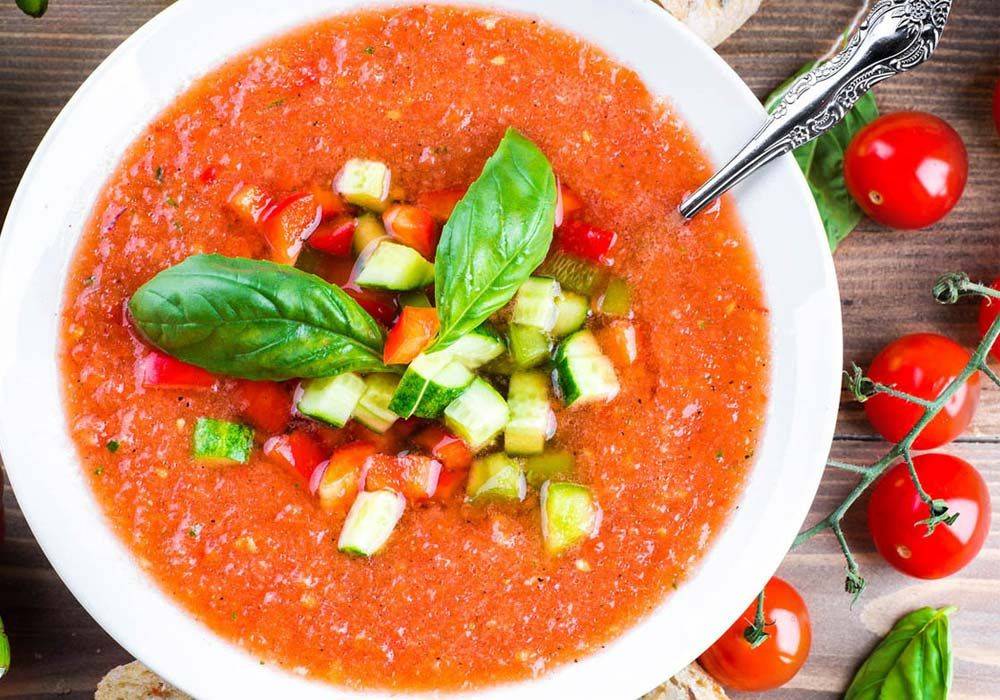 Рецепты приготовления испанского очень вкусного супа гаспачо в домашних условиях