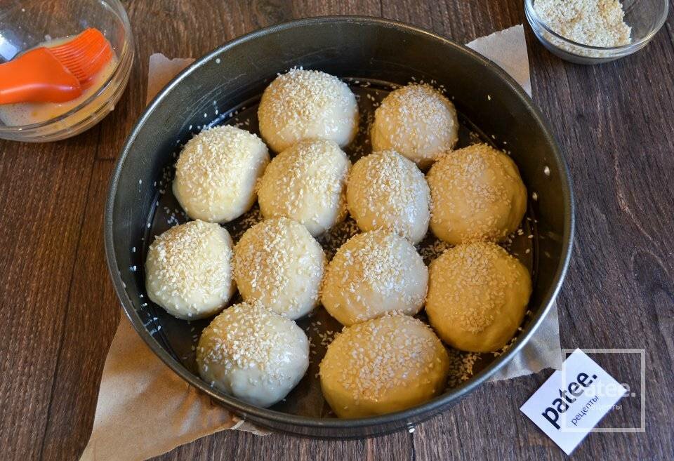 Вкусный рецепт булочек с кунжутом