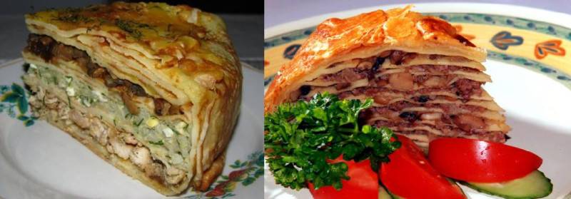 Курники из слоёного теста с курицей и картошкой