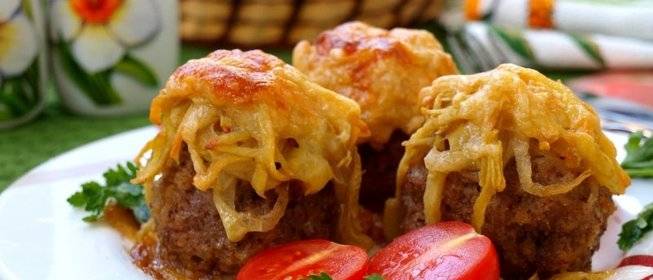 Стожки из фарша
