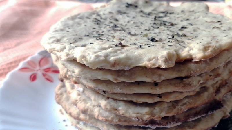 Бездрожжевые лепешки по-фински из картофеля в духовке
