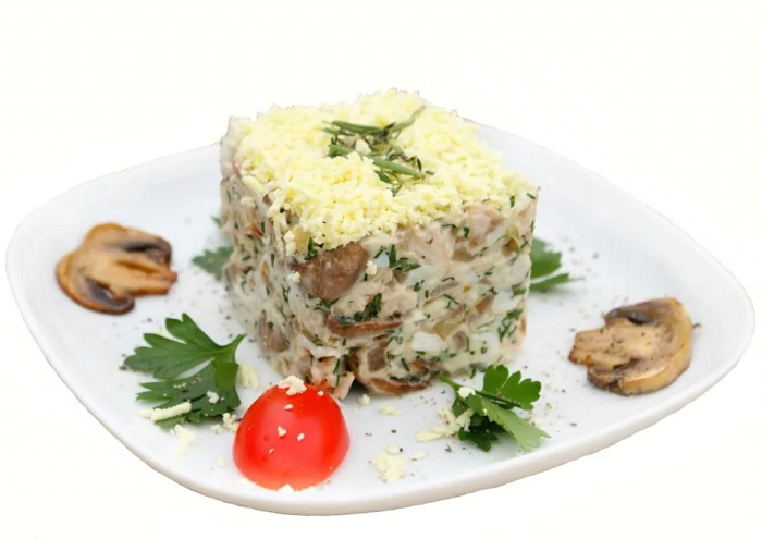 Вкусные слоеные салаты к празднику и на каждый день
