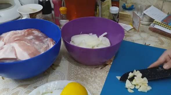 Шашлык в банке в духовке