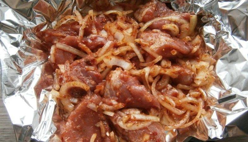 Шашлык в банке в духовке