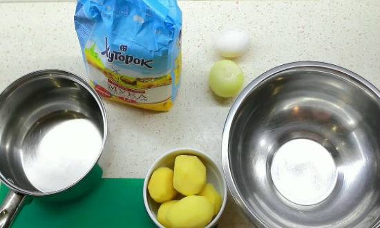 Вареники с картошкой