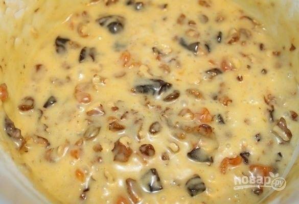 Кекс с сухофруктами