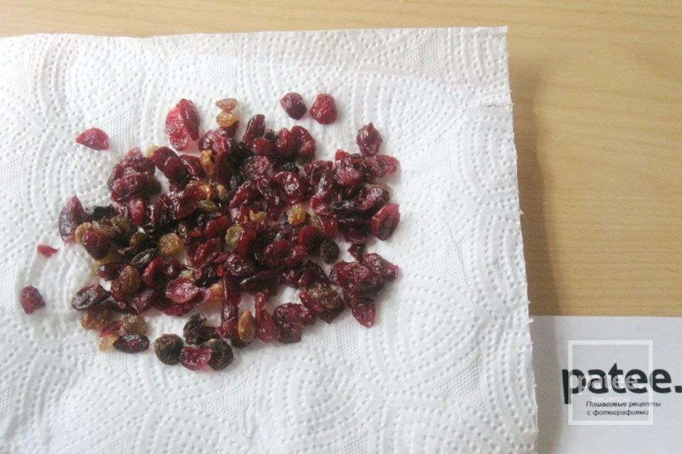 Кекс с клюквой